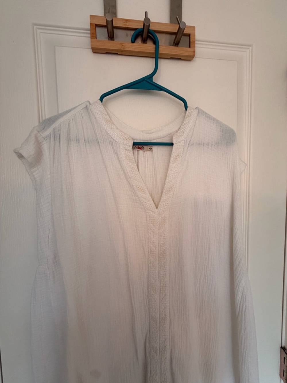 Faherty Dream Cotton Gauze Lucia Dress M - Picture 3 of 6